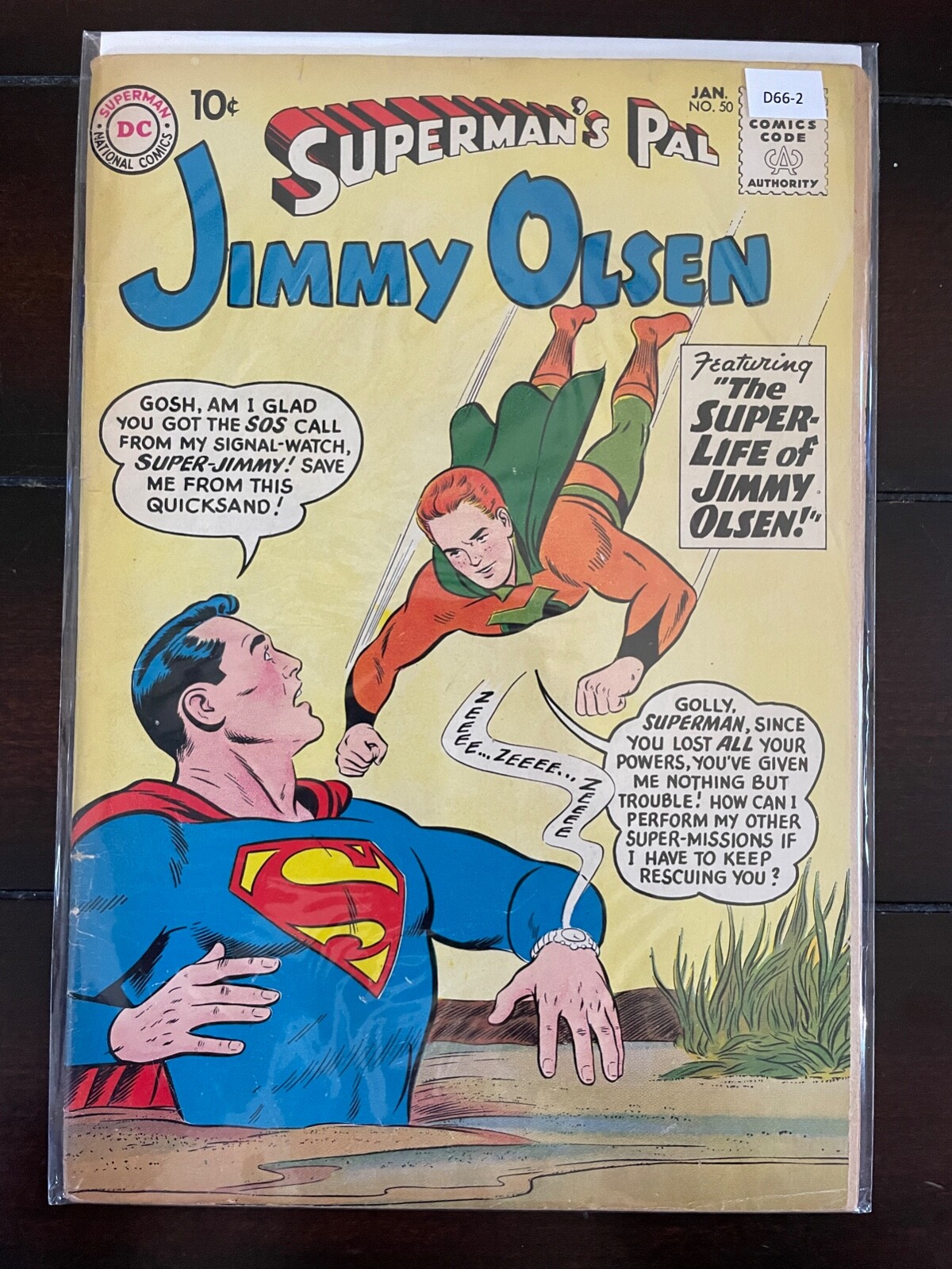 Superman's Pal Jimmy Olsen vol.1 #50 1961 Low Grade 3.5 DC Comic Book ...