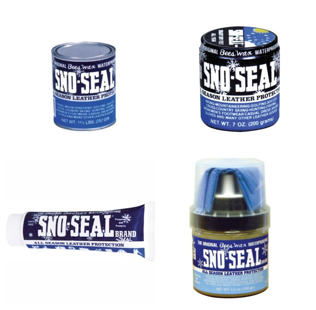 SNO SEAL WATERPROOFING ORIGINAL ALL SEASON LEATHER PROTECTOR