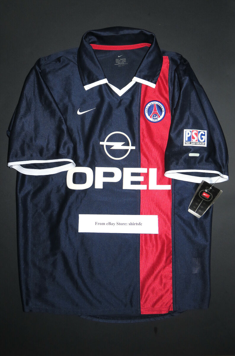 New 2001-2002 Nike PSG Ronaldinho Authentic Home Jersey New 2001-2002 Nike PSG Ronaldinho Authentic Home Jersey