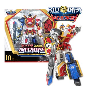 Geo Mecha Beast Guardian Thunderlion Copolymer Transformer Robot Toy Light Sound Ebay