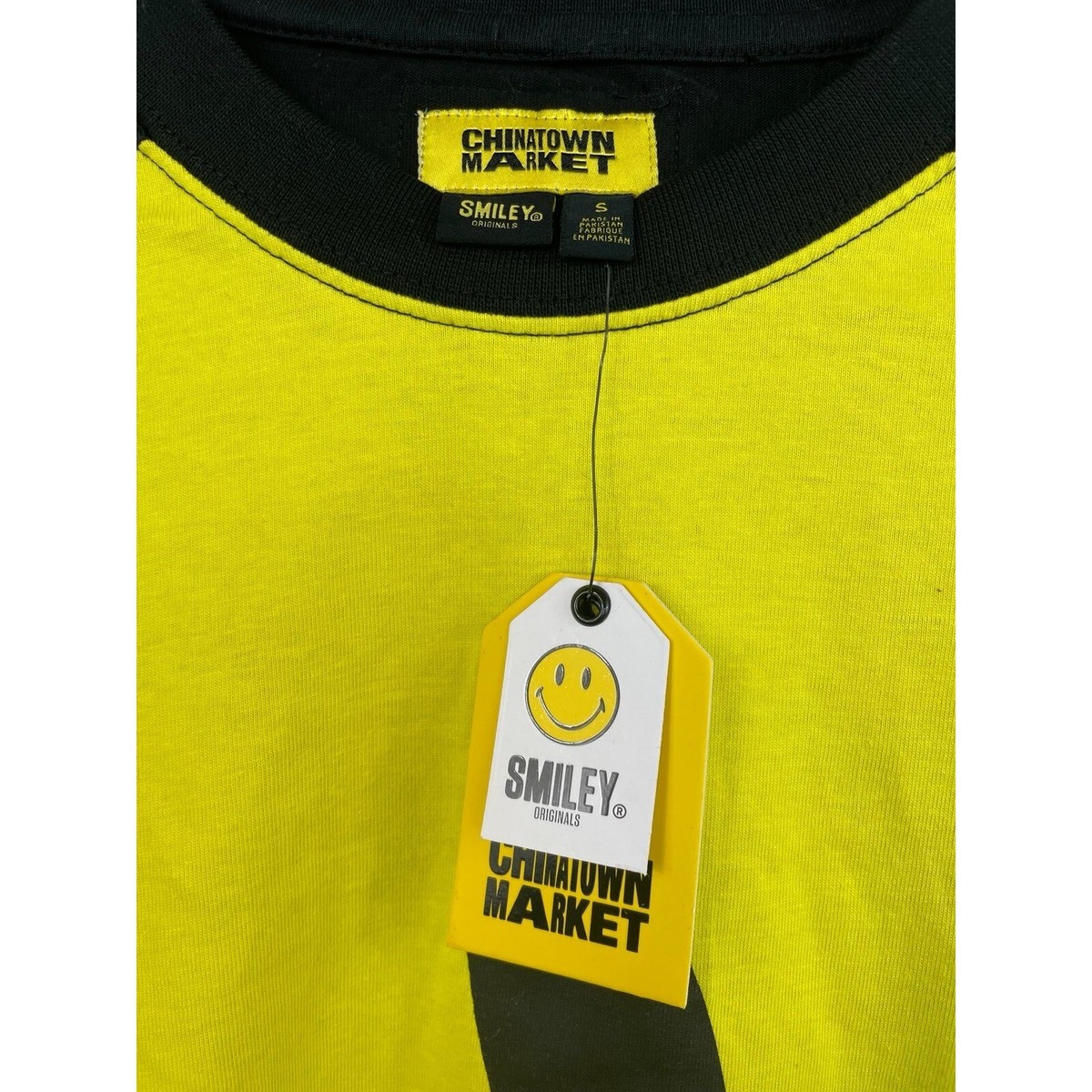 Raf Simons RAF Chinatown Market Big Smiley T-Shirt NWT Small