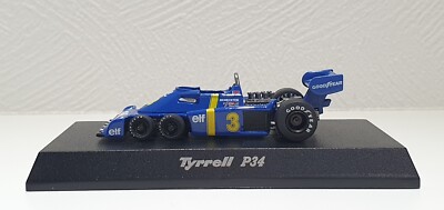 1/64 Kyosho F1 1976 TYRRELL P34 #3 JODY SCHECKTER diecast car
