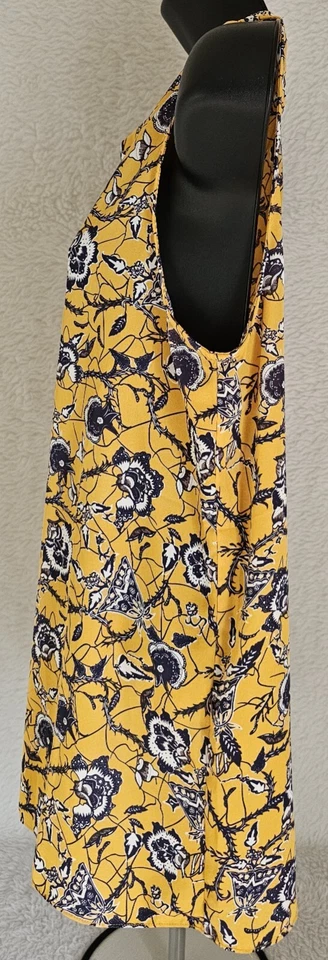 Kenar Womens Shirt Top Blouse Size L Multicolor Floral - Image 4 of 4