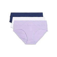 Warner's Blissful Benefits breathable 3pr hipster panties underwear NWT women 10