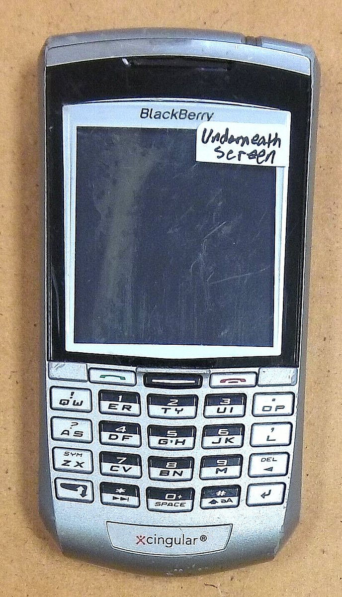 BlackBerry 7100g - Metallic Silver ( Cingular / AT&T ) Very Rare