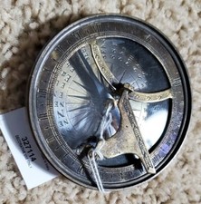 Brass Sundial Compass 3.5 Inch Working Nautical Marine Brass Maritime brand new