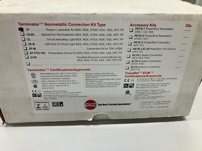 Thermon Terminator ZP Power Connection Box Non Metallic Connection Kit