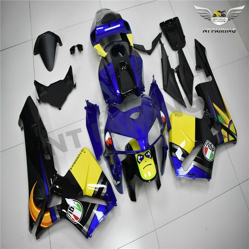 FD Injection Yellow Blue Plastic Fairing Fit for Honda 2005-2006 CBR 600RR b0125 - Picture 3 of 12