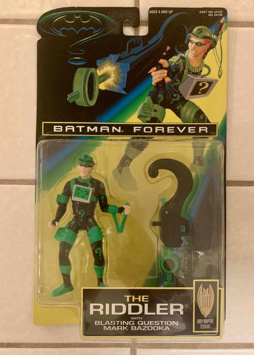1995 Kenner Batman Forever LOT Two Face & Riddler Figure NEW