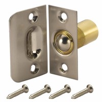 Gatehouse Satin Nickel Ball Catch Replacement Solid Brass Door Gate House Gatehouse Satin Nickel Ball Catch Replacement Solid Brass Door Gate House