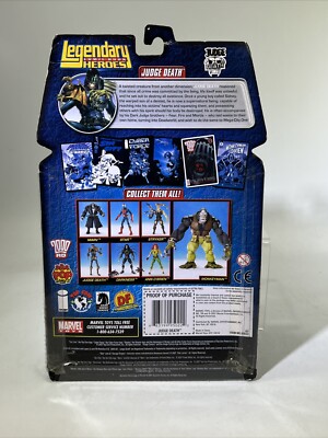 Toy Biz Legendary Comic Book Heroes Judge Death Clear Variant