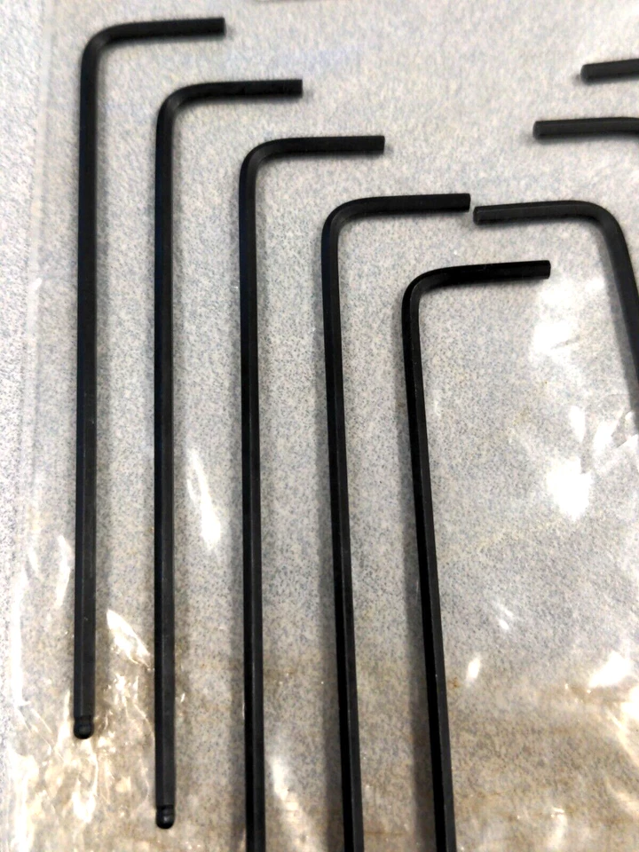 10 Pack Eklind Tool Metric 2mm Ball End Allen Wrench Long Arm L-Key EKL 18604 - Image 2 of 4