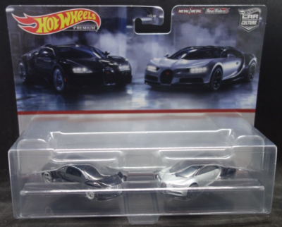 Hot Wheels Car Culture 2 pack Bugatti Veyron 16 Chiron | eBay