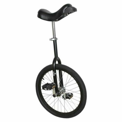 Monocycle Vintage Années 80 – Roues De Skateboard – Cadre Alu Noir 16 Pouces