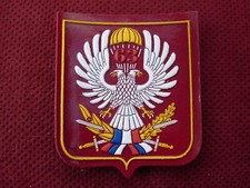 SRJ YUGOSLAVIA - YUGOSLAV ARMY 63rd PARACHUTE REGIMET SLEEVE PATCH - RUBBER TYPE