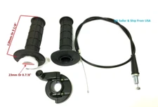 Throttle Cable & Handle Assembly for Honda CR125R CR250R CR500R 1984-2001