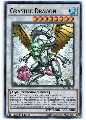 Yu-Gi-Oh Dimension of Chaos Single Card Super Rare Graydle Dragon DOCS-EN048