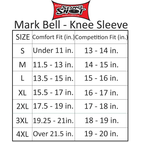 Sling Shot Gangsta Knee Sleeves by Mark Bell - Gray - Picture 2 of 2