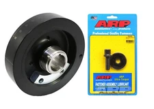 8" 454 502 BB Chevy Harmonic Balancer Damper BBC External Balance W/ ARP Bolt