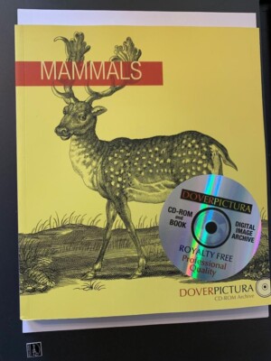 MAMMALS Digital Image Archive  CD-Rom & Book ROYALTY FREE Professional Quality