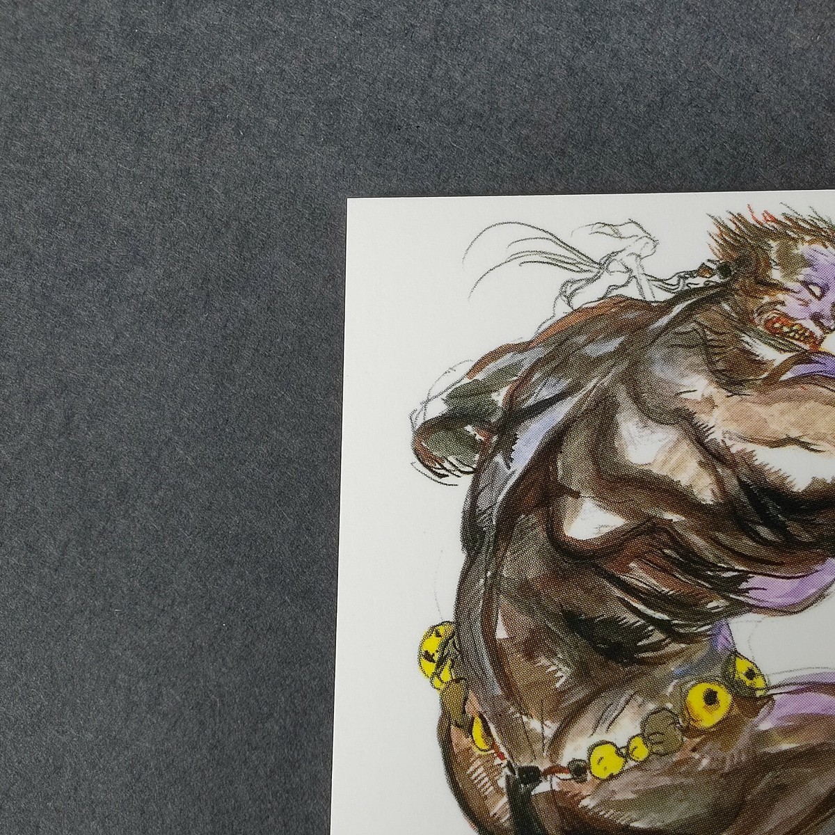 Titan Final Fantasy 3 Art Museum Card 1st Ed #310 Square Japan F/S