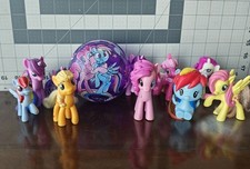 My Little Pony Mixed Lot Of 10 Figures Hasbro McDonald’s MLP Ball