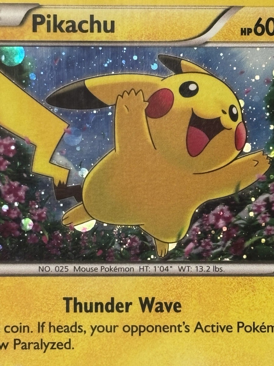 Pokémon TCG Pikachu Holo Black Star Promo Breakthrough Card #XY89