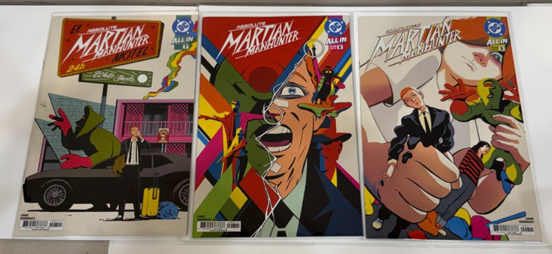 Absolute Martian: Manhunter- Lot of 3 Issues 7-9