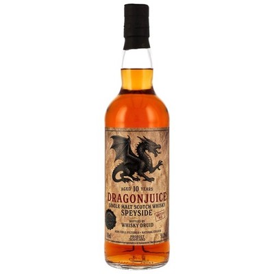 WHISKY DRUID - Dragonjuice 10 Jahre Speyside Single Malt Whisky - Batch #2 - 50,