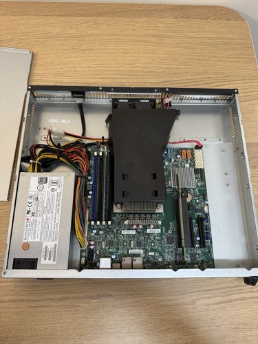 Supermicro 5019S-ML 1U Server Intel Xeon E3-1270 v6 3.8-4.2 CPU & DDR4 16GB RAM - Picture 2 of 4