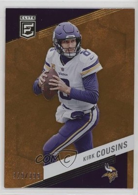 2023 Panini Donruss Elite Orange 329/399 Kirk Cousins #66 0sm2