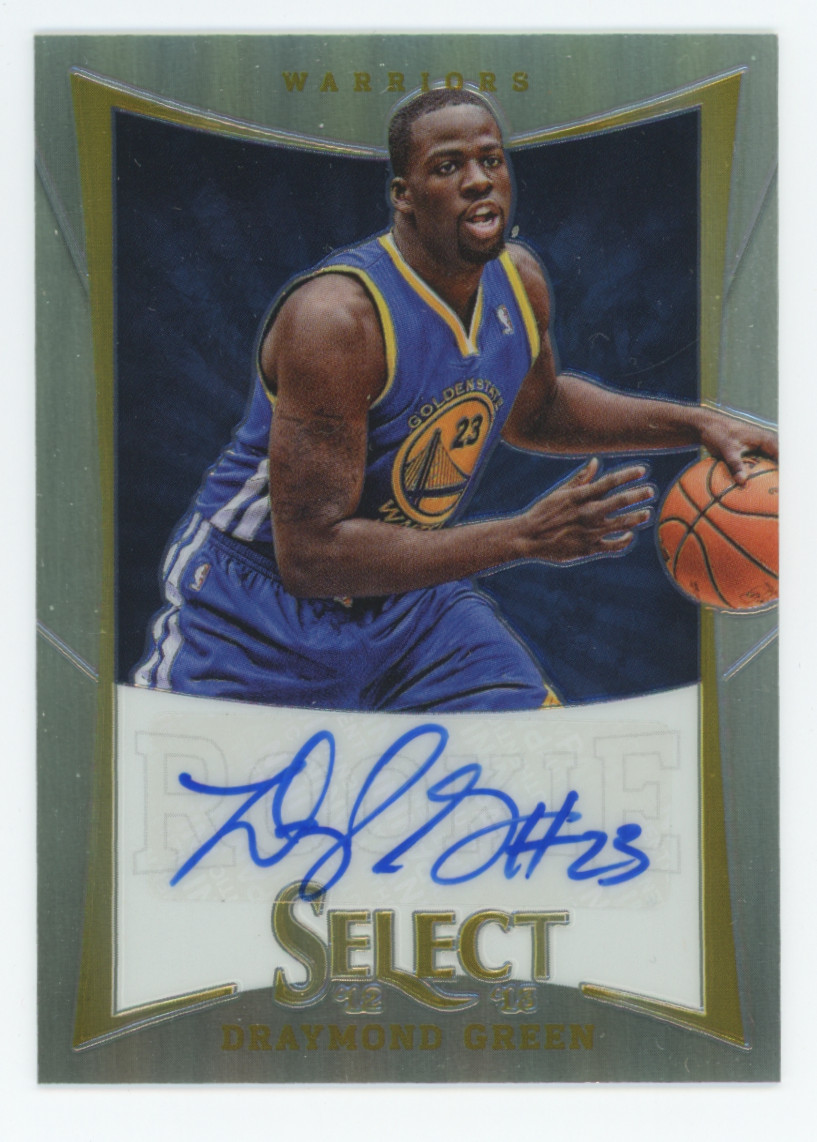 2012-13 Panini Select #183/199 Draymond Green Rookie Silver Holo Autograph RC
