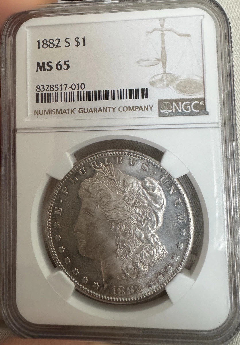 1882 Year Grade MS 65 Morgan Dollars (1878-1921) for sale | eBay