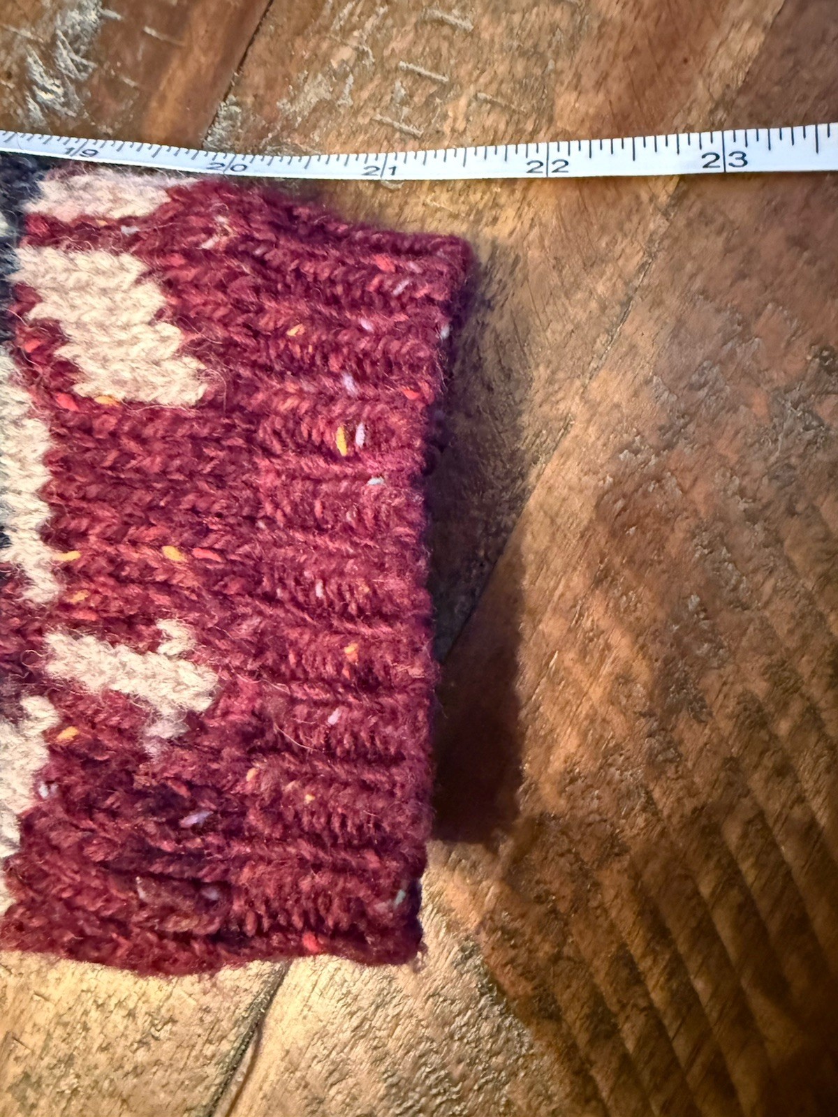 Vtg American Eagle Wool Blend  Patterned Multi Co… - image 10