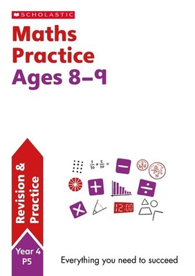 National Curriculum Maths Practice Book for Year 4 by Scholastic Paperback Book