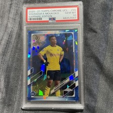 2020-21 Topps Chrome Sapphire Edition UEFA Champions League Soccer Cards Checklist & Odds 25