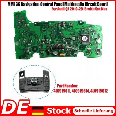 Für Audi Q7 MMI 3G CONTROL PANEL  2010-2015 ELECTRONIC BOARD 4L0919611 DE