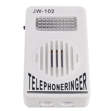 2X(Telephone Ringer Phone Amplifier Wall  Speaker Strobe Light Flasher Bell8539