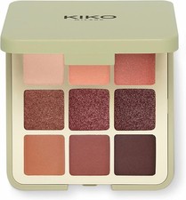 KIKO Milano Green Me Eyeshadow Palette 102, Palette Con 9 Ombretti
