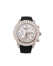 Breitling Super Avenger 48mm Diamond Bezel Chronograph Watch