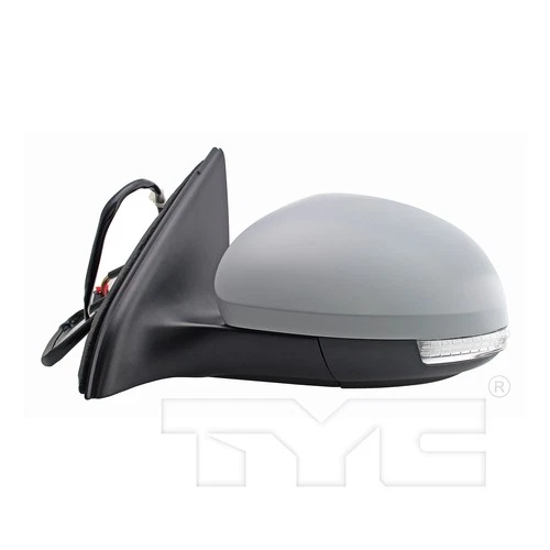 Door Mirror for 09-18 Volkswagen Tiguan Power Heated w/Signal Driver  Side