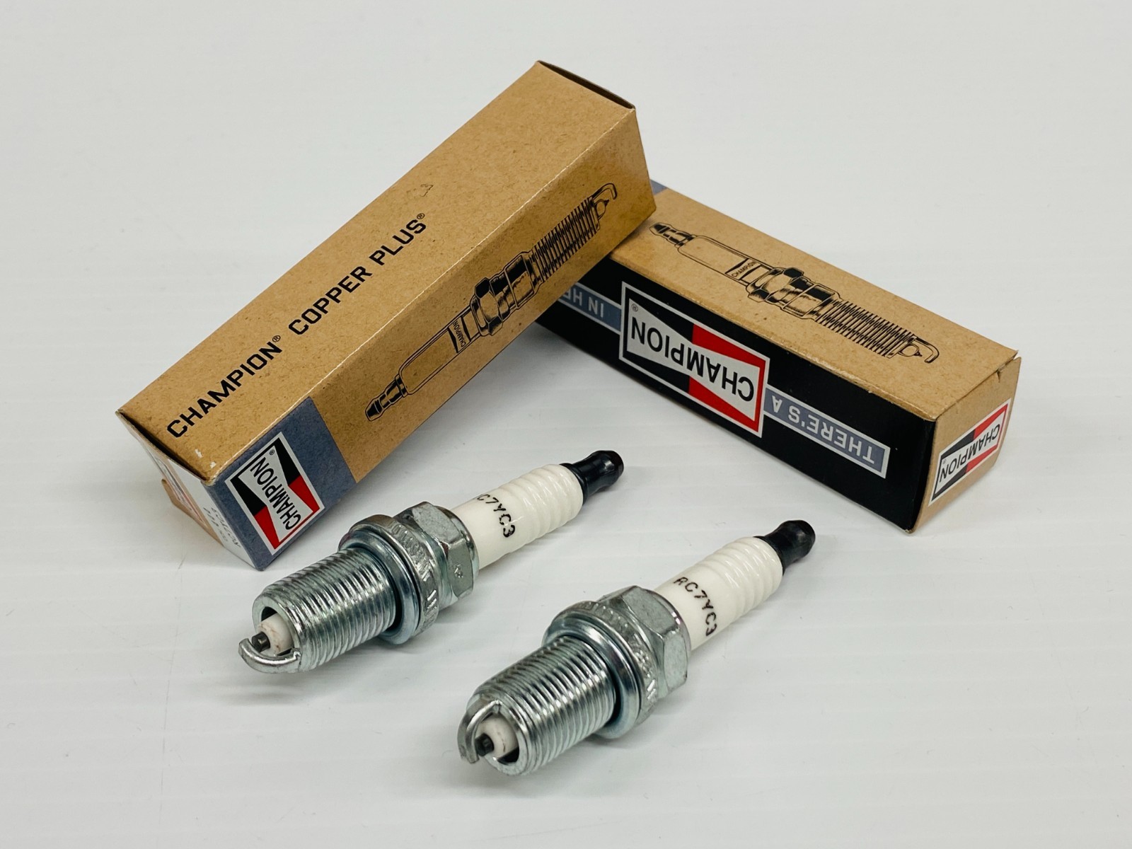 Champion RC7YC3 - OEM Polaris 3021671 Spark Plug - 2 Pack - Sportsman Ranger 800
