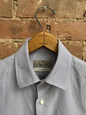 Canali Impeccabile Mens Shirt, Sz 15/38 Slim, 100 Cotton, Italy