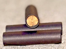 wheat penny black roll lincoln cent unsearched mixed dates mint marks bu