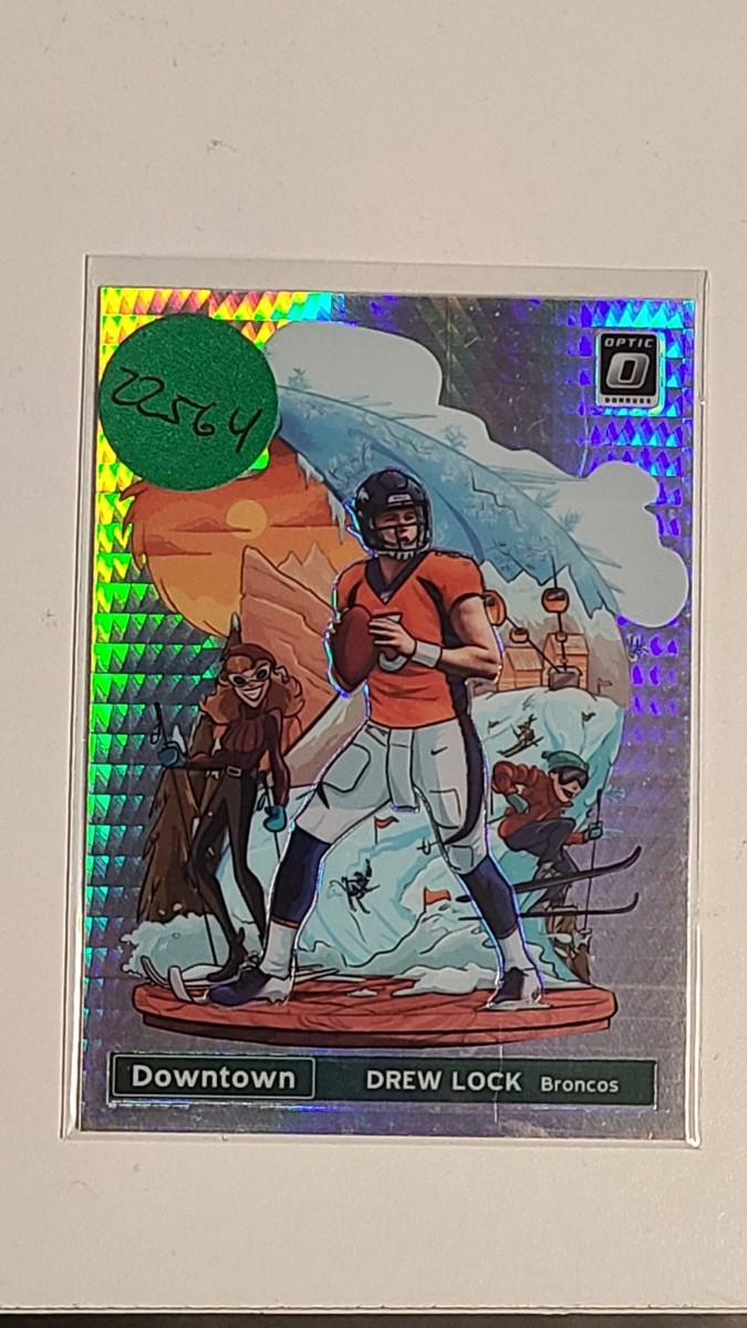 PANINI NFLカード DONRUSS OPTIC PRIZM DREW LOCK DENVER BRONCOS 09/50 #153 送料無料 中古 IT1 PANINI NFLカード DONRUSS OPTIC PRIZM DREW LOCK DENVER