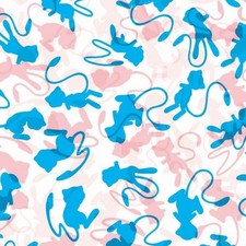 Pokemon Mew 23 - 20" x 38" Hydrographic Film Hydro Dipping