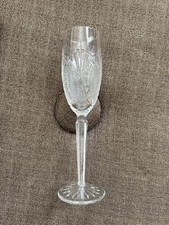 Waterford Crystal Seahorse Fluted Champagne Glass Ireland