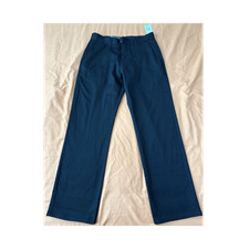 Volcom Boys 26 12 Regular Stretch Twill Pants Black Button Zip nwt