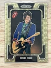 2025 Panini Prizm The Rolling Stones #26  GOLD VINYL Prizm  RONNIE WOOD 4/5