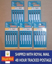Jigsaw Blades T101AO Type 5 Packs (25 Blades Total) Fine Curve Cutting in Wood